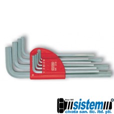 Kısa Allen Anahtar 9 Parça