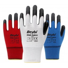 PN5 ZEBRA POLYESTER ÖRME NİTRİL ELDİVEN