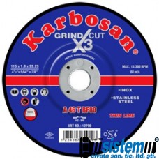 İNCE İNOX KESME TAŞI AA 46 T BF80